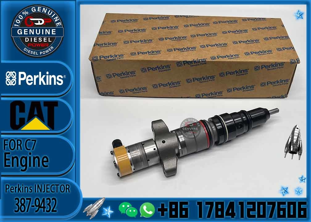Excavator Parts E336D E330D C9 Engine Common Rail Fuel Injector 557-7633 387-9438 387-9432 387-9433