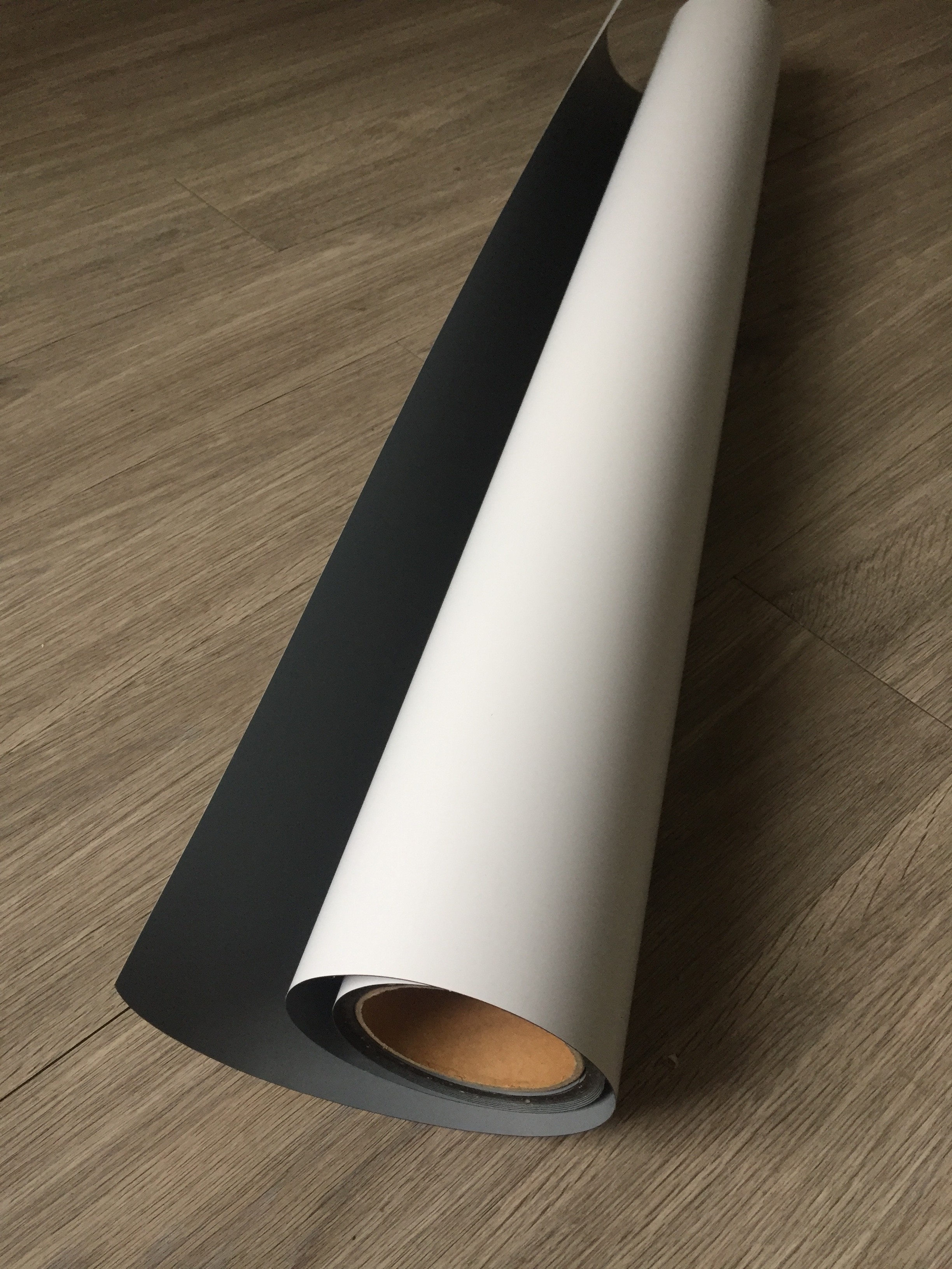 Satin Gray Back PET Banner 330gsm/420gsm/450gsm For Ecosolvent Printing For Roll Up Displays