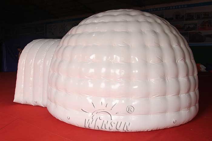 3 Layers PVC Inflatable Event Tent / Igloo Blow Up Tent For Hiring