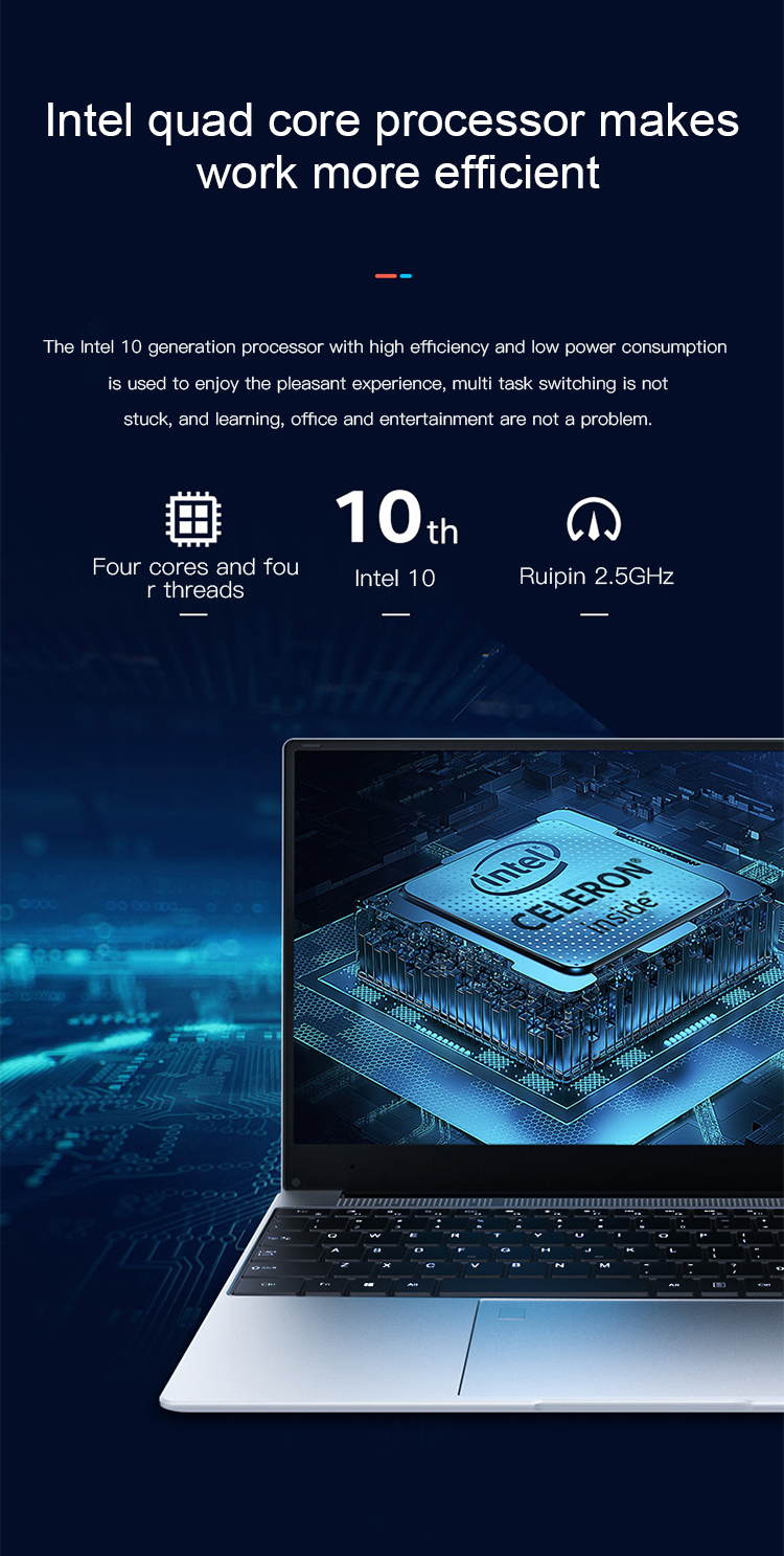 15.6Inch Ultra Thin Laptop Computer