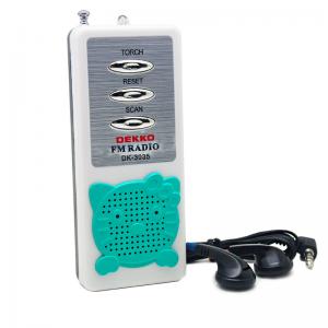 Buy cheap Mini Pocket FM Speaker Radio Speaker 108MHz 22mm Outdoor Plastic product
