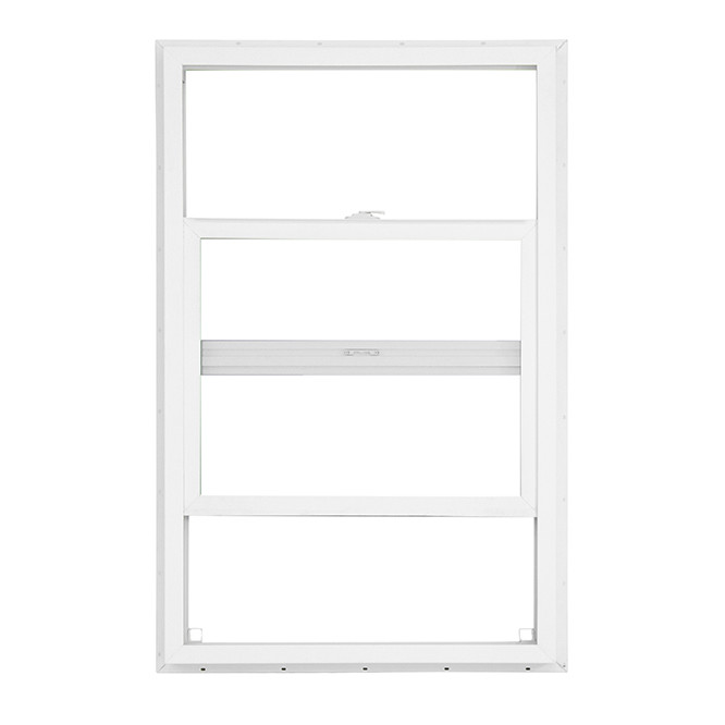 Customized Size UPVC Low-E Glass Vinyl Single Hung Windows for Long-Lasting Performance