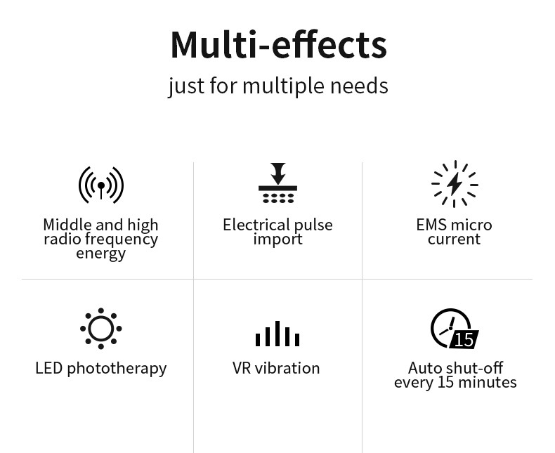 OEM ODM Service 227g Handheld Multifunctional Beauty Device