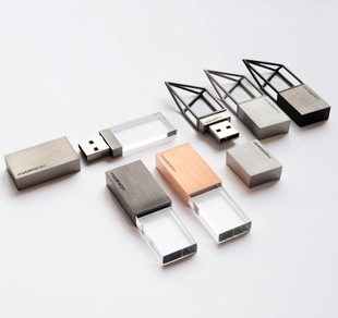 OEM crystal usb flash 2gb, 8gb, 16gb LED USB flash drive