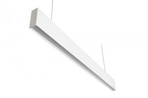 Buy cheap DALI 0-10V Dimmable Office Linear Light 36W Suspension White PC or Prismatic anti-glare linear Lighting product