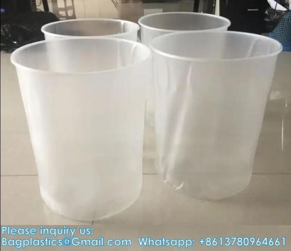 Heavy Duty 5 Mil Drum Liner Anti Static Pail Liner Industrial Barrier Bucket
