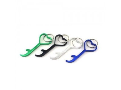 Aluminum Parrot Keychain Bottle Opener,Innovative carabiner keychain, anodized color, multi functionaly beer bottle o