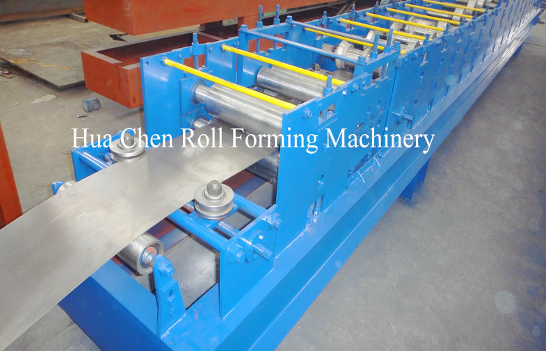 Cr12 Steel Rollers Cold Roll Forming Machine , U Shape Purlin Roll Forming Equipment