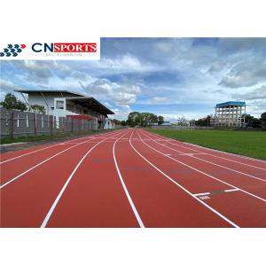 IAAF Synthetic Rubber Flooring Tough Elastic Buffer Layer