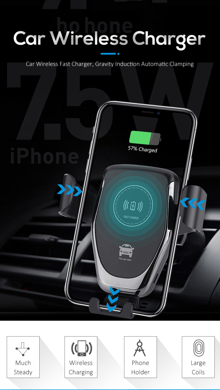 7.5W QI Wireless Car Charger