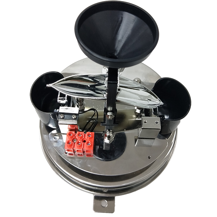 Smart Agriculture 200mm Collector Diameter Stainless Steel Rain Gauge with RS485 Output