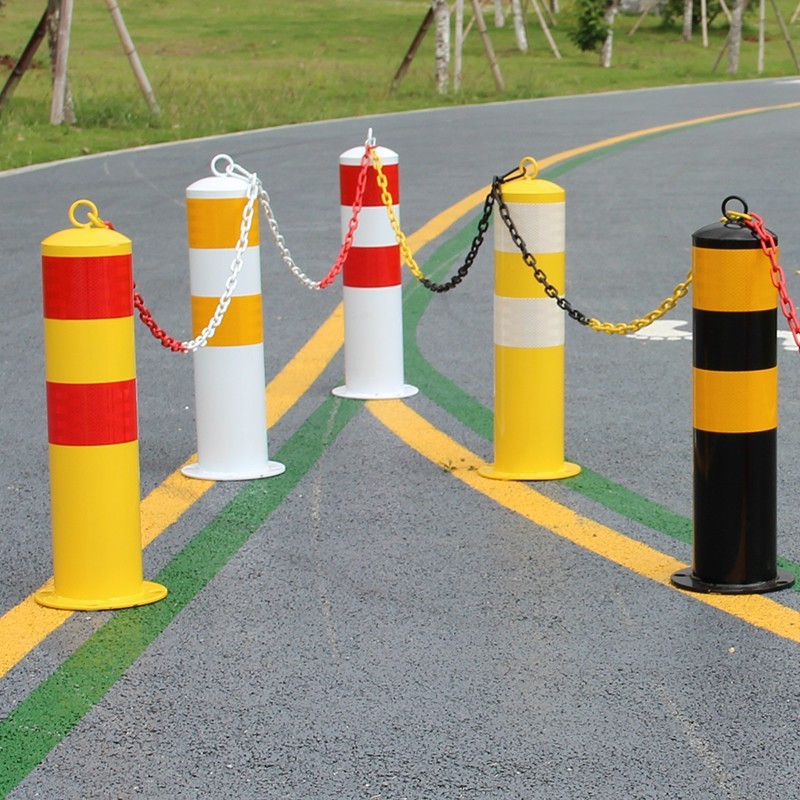 Yellow Black Red White Plastic Road Cone Warning Safety Isolation Chain Hotel Isolation Pier Sign Suspension