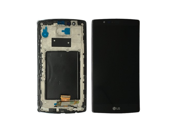 Mobile Display For Lg G4 Lcd Screen + Touch Digitizer Assembly + Frame Black Color