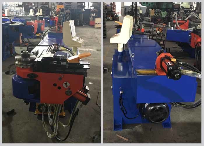 Professional Semi Automatic Pipe Bending Machine Low Power Construction
