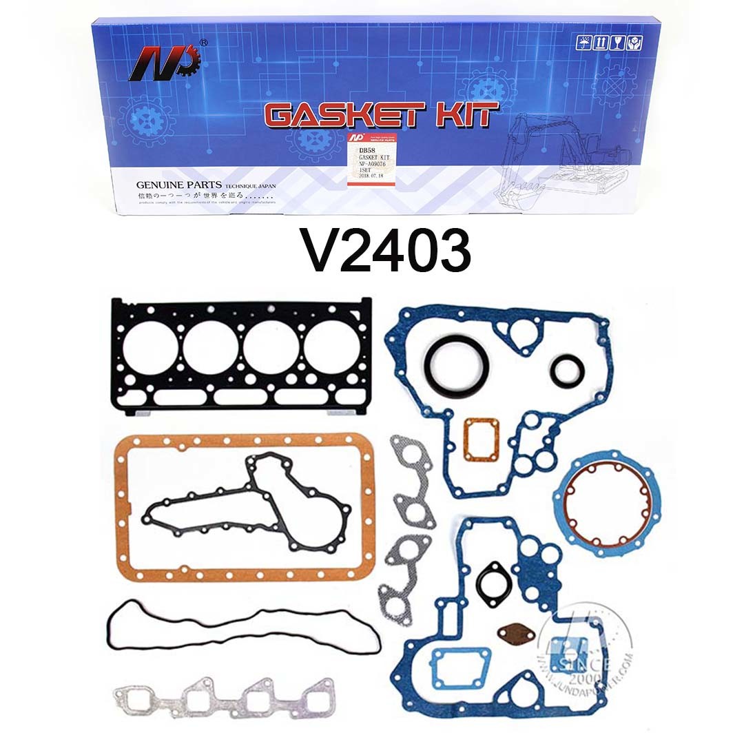 V2403 Kubota Engine Full Gasket Kit V2403 Cylinder Head Gasket