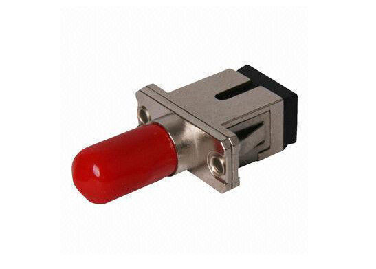 Fiber optic sc to st adapter, Metal Hybrid Fiber Optic Adapter, Female To Female REACH SvHC Compliant