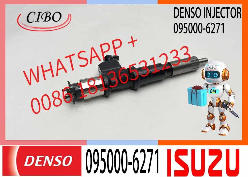 8-97610254-1 Common Rail Fuel Injector 095000-6271 095000-6272 095000-6650 095000-6651