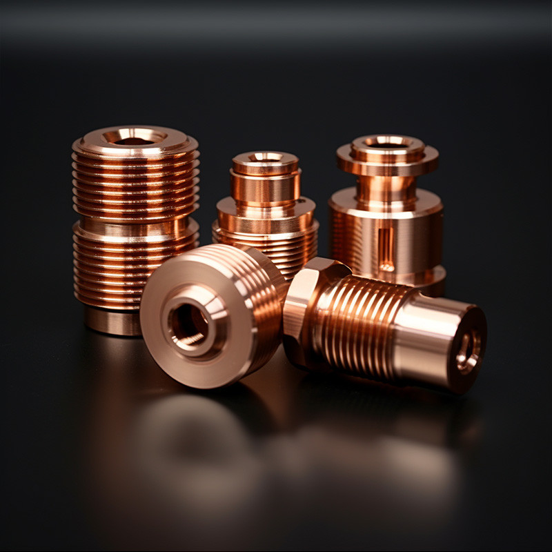High Precision CNC Machining Parts Milling Metal CNC Machining Copper Lathe Parts