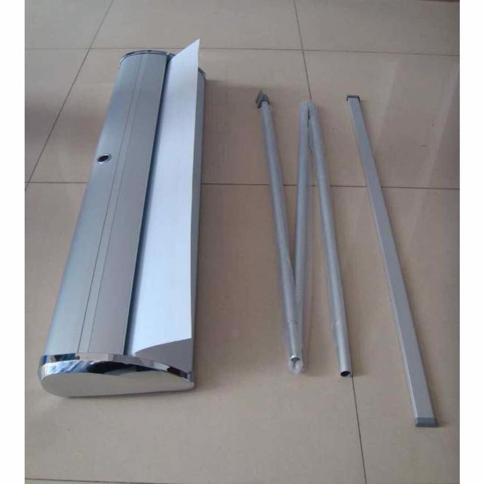 Advertising Display Stand 80cm/85cmx2m Full Aluminium Retractable Roll Up Banner Stand