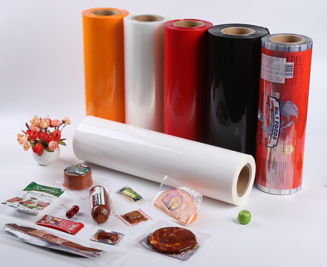 PA / EVOH / PE High Barrier Thermoforming Film Meat Cheese Package Roll Stock Film