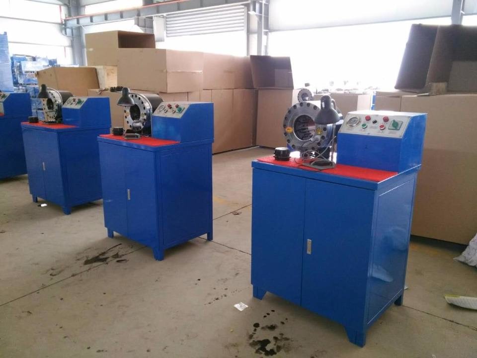 600T Electric Rubber Hose Crimping Machine 6 - 51mm Crimping Range