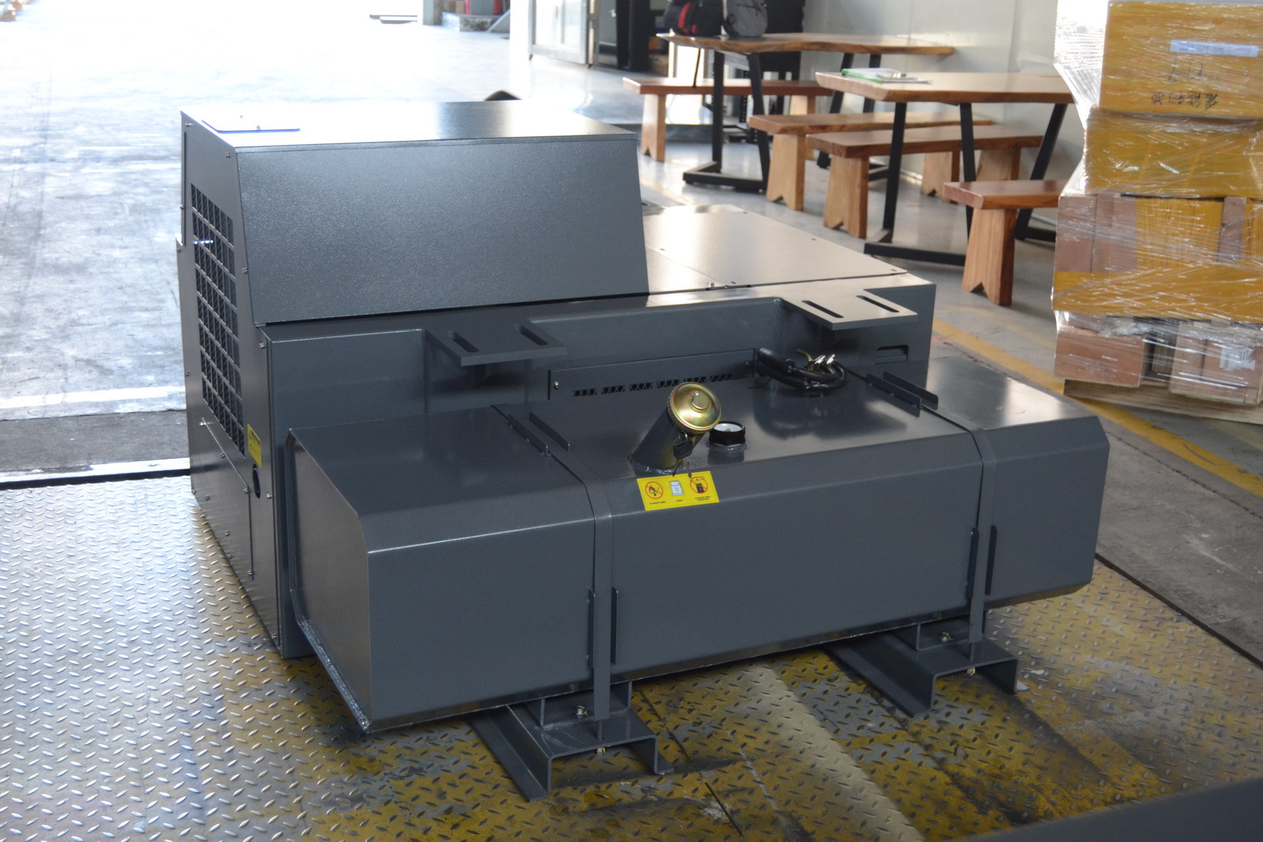 460V 15KW Generator Set For Reefer Container Genset Clip On Under Truck Kubota