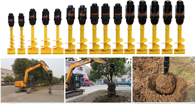 Earth drill digging tolls auger drilling equipment drill bits for excavator