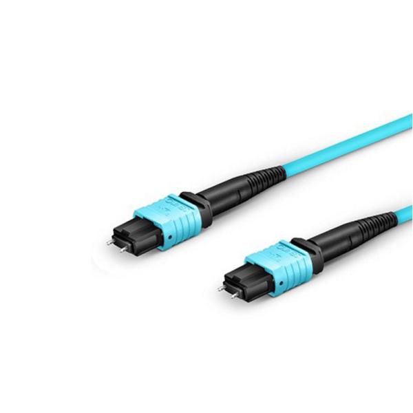 Multimode MPO MTP fiber Patch Cord fibra multimode OM3 8 Core 50um 125um