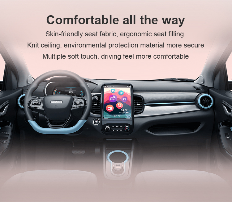 0km Used Mini Chery Little Ant 0km Second Hand Ev Car Competitive Convenient Shifting Mode Electronic Rotary Gear Shifting