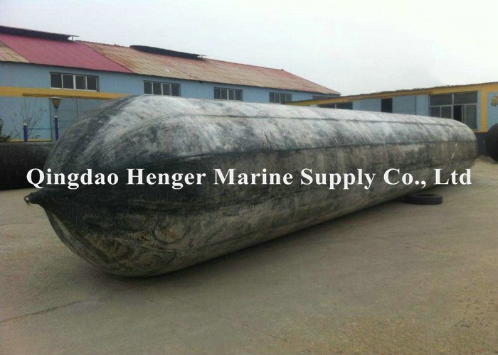 Black Inflatable Marine Airbags Customized Size CCS BV Certification