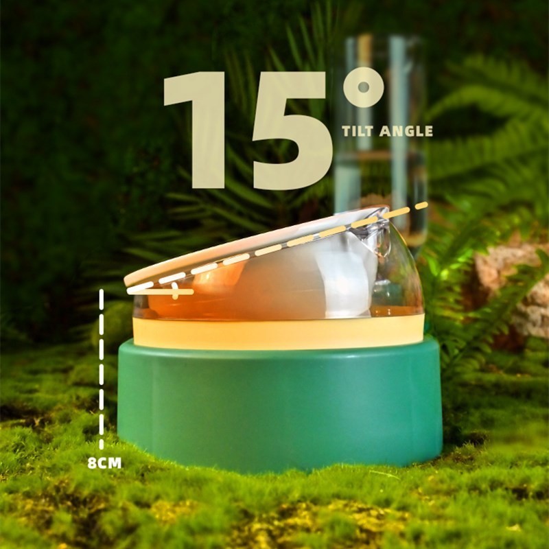 Cat Bowl Ceramic Cat Food Bowl To Protect Cervical Vertebra Automatic Drinking Water Diagonal Cat Bowl