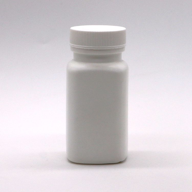 Collar and Base Material HDPE 105ml Plastic Vial for Sterile Liquid Storage