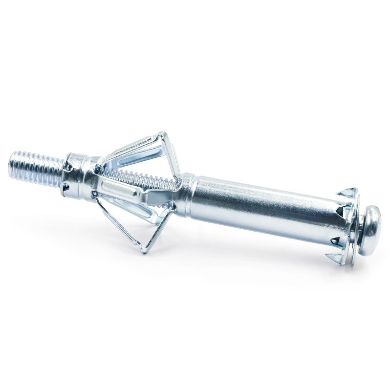 Carbon Steel Hollow Wall Anchor for Heavy Duty Plasterboard Screw Plug Accetable OEM