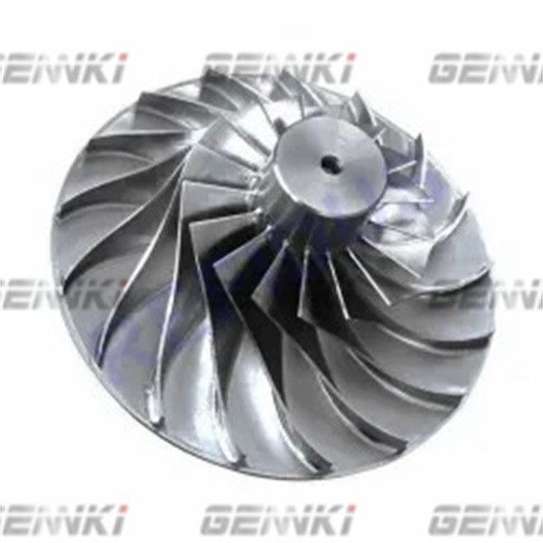 CMM Compressor Aluminum CNC Milling Turbocharger 2D Print Turbine Wheel
