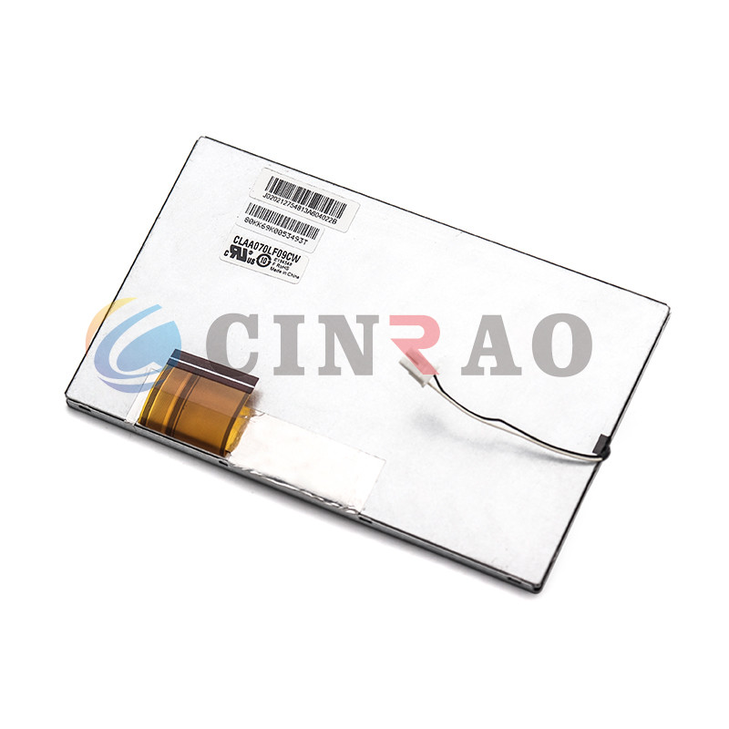 CLAA070LF09CW GPS LCD Screen / Automotive LCD Display 6 Months Warranty