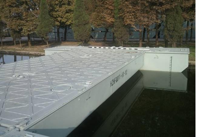 6*2*1.2m Floating Pontoon Bridge Dock Temporary Floating Bridge