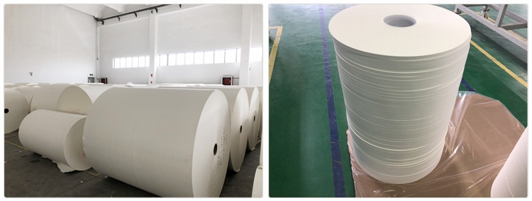 120gsm food grade biodegradable white craft paper roll for producing paper straws