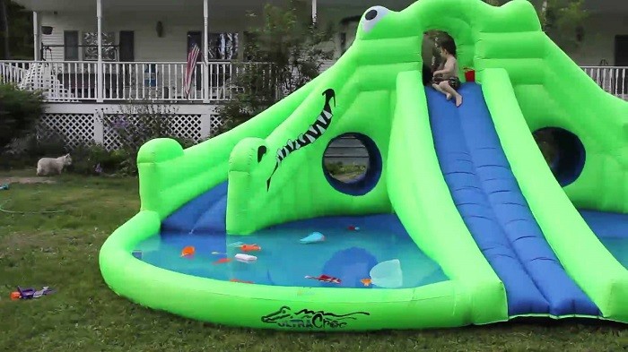 Children Slide Inflatable Waterpark Waterproof Climb And Sport Playing