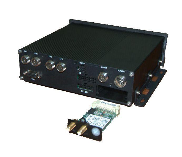 Embedded 4CH HDD Vehicle Mobile DVR