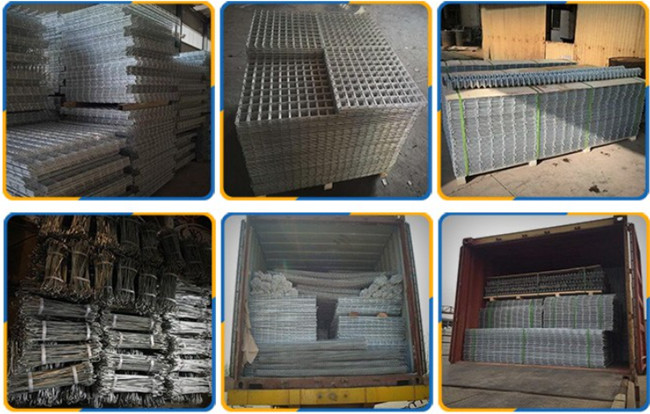 Heavily Galvanized Welded Mesh Rock Filled Gabions 75×75mm Rustproof