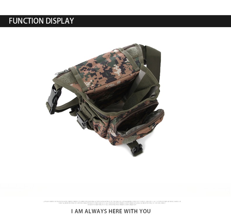 Outdoor Oxford Multi-Function Waterproof Traveling Bag with Capacity Below 21L