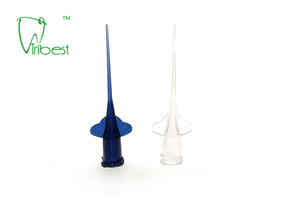 Long Curved Capillary Tip For Endodontic Treatment Aspirating Dental Syringe