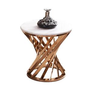 Buy cheap Golden Steel Frame CT-014 Commercial Coffee Table product