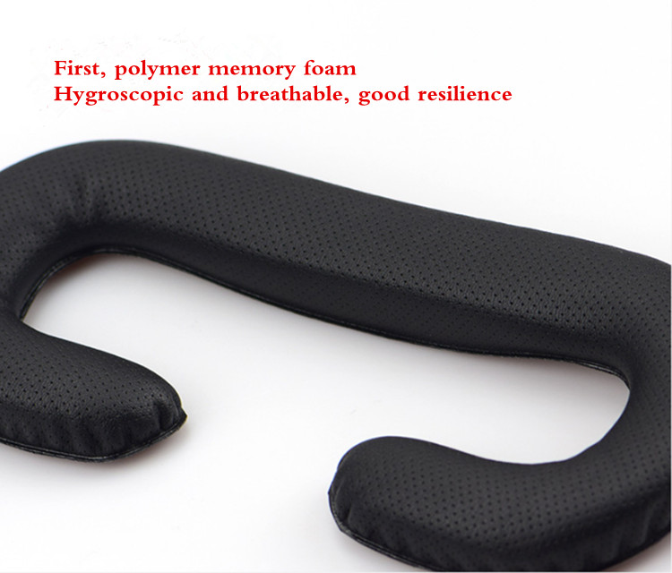 2022 Skin Cover Leather Sponge Soft Memory Foam Pad Cover Face cushion Eye cushion Replacement for New HTC Vive VR VIVE Pro