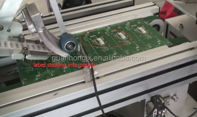 Video Technical Support After Service Automatic Label Applicator for Pouch Packaging