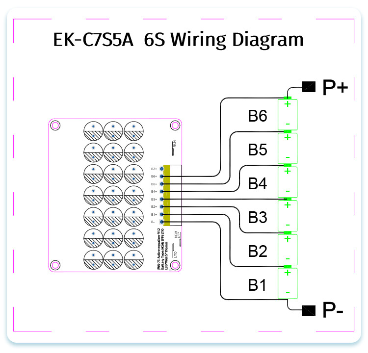5S 6S 7S 12V 24V Active Balancer 150A 100A 200A 300A LFP / Lithium Battery Protection Board