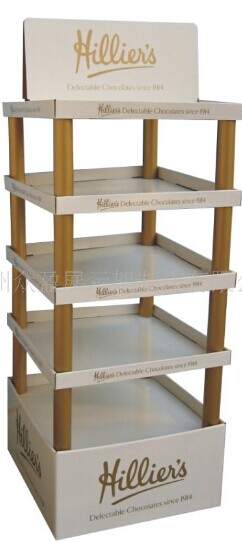 Coffee paper exhibition stand Product display Environmental protection cardboard shelves