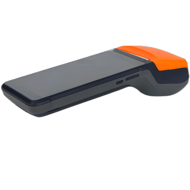 Android 8.1 Handheld POS Terminal with 4000 mAh Battery and Built-in Thermal Printer