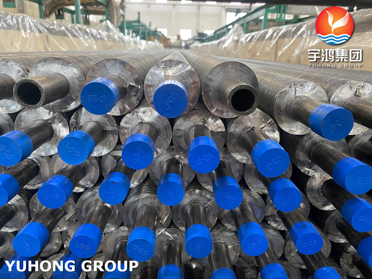L Type Finned Tube A179 Aluminium 1060 For Air Cooled Heat Exchanger