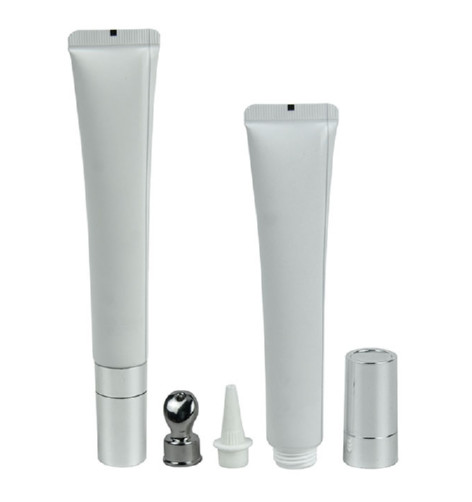 D19 X H85mm White Eye Cream ABL Tube Offset Printing Eye Massage Cosmetic Packaging